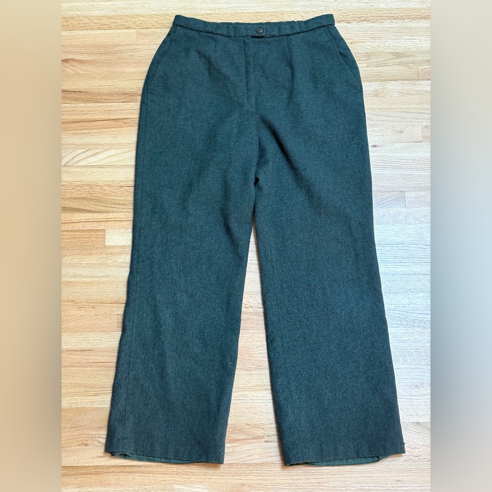 Pendleton Lined Wool Slacks Size 30w - image 1